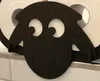 DanDiBo Držák toaletního papíru Sheep Wall Black Wood Držák Náhled obrázku produktu 6