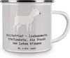 Mr. & Mrs. Panda Emaille Tasse Bullterrier Kraftpaket - Produktbild-Vorschau 3
