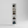 Armoire de salle de bains blanche de 180 cm, armoire à Voir les images du produit 1