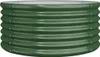 A green corrugated metal raised garden bed on a white background. Anteprima dell’immagine prodotto