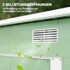 Outsunny Gerätehaus Metall 2,3 m² 207 x 130 x 182 cm Produktbild-Vorschau 7