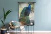 MuchoWow® Wandteppich Wandbehang Tiere - Pfau - Federn Produktbild-Vorschau 5