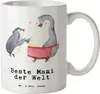 Mr. & Mrs. Panda weisse tasse Pinguin Beste Mami der Welt - Produktbild-Vorschau 1