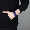 Lederarmband blank -S- lila - Armband aus Leder Produktbild-Vorschau 3