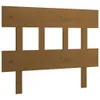 vidaXL Kopfteil Honigbraun 93,5x3x81 cm Massivholz Kiefer - Produktbild-Vorschau 2