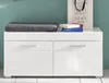 trendteam Garderobe Sitzbank Amanda Weiß Nachbildung/Weiß Produktbild-Vorschau 3