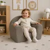 Mini-Kindersessel - Kindersessel aus Cord in Braun Produktbild-Vorschau 9