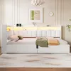 Flieks Schlafsofa 140x200cm mit USB, Tagesbett Daybed mit Produktbild-Vorschau 3