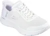 A white Skechers GO WALK FLEX sneaker is shown from a slight diagonal angle against a white background. Anteprima dell’immagine prodotto