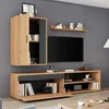 Sweiko TV-meubelset (140x35x39cm) (Complete set, 3-delig), Productafbeelding-voorbeeld 2