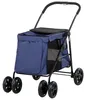 PawHut hondenwagen, hondenbuggy met kussen, inklapbare Productafbeelding-voorbeeld 1