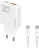DUDAO Dudao A30EU Adapter 30Watt GaN 1xUSB-C 1xUSB-A USB-C Anteprima dell’immagine prodotto 11