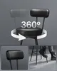 Kolekce VASAGLE EKHO - barová židle otočná o 360°, sada 2 Náhled obrázku produktu 7