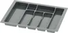 Sossai Besteckeinsatz Divio für Schubladen 60cm | 53 x 43 Produktbild-Vorschau 1