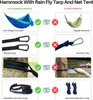 （Blau）Camping Hängematte, Ultra-leicht Tragbare Fallschirm Produktbild-Vorschau 5
