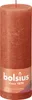 Bolsius Rustik Stumpenkerze Herbstliches Orange 190/68mm Produktbild-Vorschau 1