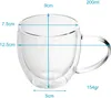 Intirilife 2x Doppelwandiges Thermo Glas Set in 200 - 250ml Produktbild-Vorschau 2