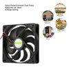 Ventilatore doppio ad energia solare con pannello solare da Anteprima dell’immagine prodotto 9