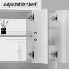 CLIPOP Badezimmerspiegelschrank, Wandmontage mit Produktbild-Vorschau 3