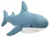 Grand Requin En Peluche 60 Cm Bleu Foncé Voir les images du produit 5