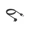 DELOCK USB Kabel A -> micro B St/St 1.00m 90°gew. sw Produktbild-Vorschau 4