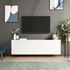 Skye Decor, Bílá, TV skříňky, bílá, melaminová dřevotříska, Náhled obrázku produktu 2