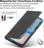Samsung Galaxy A05S Handyhülle Leder Wallet mit Ständer und Produktbild-Vorschau 6