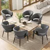 Flieks lot de 6 chaises de salle à manger, chaise de salle Voir les images du produit 1
