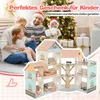 A family is celebrating Christmas with gifts and a dollhouse. Náhled obrázku produktu
