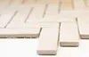 Mosaik Fliese Keramik Fischgrät Steinoptik hellbeige Produktbild-Vorschau 4