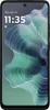 A smartphone with a wallpaper displaying abstract, wavy shapes in shades of green and blue. Anteprima dell’immagine prodotto