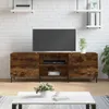 vidaXL TV-Schrank Räuchereiche 150x30x50 cm Holzwerkstoff Produktbild-Vorschau 2