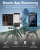 26-palcové elektrické bicykel s GPS, 90 Nm, pre dámy aj Náhľad obrázku produktu 8