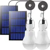 2er LED Solar Glühbirne,Solarleuchten für den Produktbild-Vorschau 1