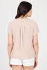 Damenbluse Doppelpack Viskose Petrol Creme Gr. 38 Produktbild-Vorschau 6