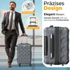 KESSER® Reisekoffer Set 3-teilig | Kofferset + Handgepäck | Produktbild-Vorschau 9