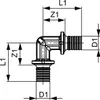 TECE 767025 Giunto angolare TECEflex 90 gradi Anteprima dell’immagine prodotto 6