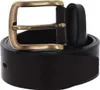 JOOP! Leder Gürtel Jeans Belt 4,0 CM W90 D`Brown-Messing Produktbild-Vorschau 1