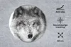 MuchoWow® Mauspad Mousepad Wolf mit verschneitem Kopf in Produktbild-Vorschau 2
