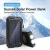 ZELURXX Solárna powerbanka 20000mAh Vodotesná, rýchla Náhľad obrázku produktu 2