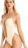 Dámské body s otevřenými zády - SILKLINE Beige S Náhled obrázku produktu 3