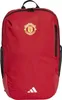 A red backpack with the Manchester United logo and Adidas logo. Podgląd zdjęcia produktu