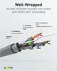 goobay CAT 6 Netzwerkkabel S/FTP PiMF AWG 26/7 grau 305 m Produktbild-Vorschau 8