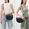 Damen Leder Bauchtasche mit Crossbody Bag und breitem Gurt, Produktbild-Vorschau 2