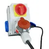 RoadEu Kombi Wandsteckdose 16A 5P, 2x Schuko 230V Produktbild-Vorschau 6