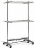 A two-tiered electric clothes drying rack with wheels. Náhľad obrázku produktu