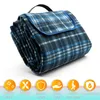 BigDean Picknickdecke 200x200 cm wasserabweisend Karo Produktbild-Vorschau 6