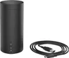 A black cylindrical aroma diffuser and a black USB cable are shown on a white background. Náhľad obrázku produktu