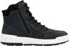 A single gray high-top boot with a white sole is shown against a white background. Produktbild-Vorschau