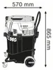Bosch 0 601 9C3 300, 1380 W, Bubnový vysavač, Suché a Náhled obrázku produktu 13